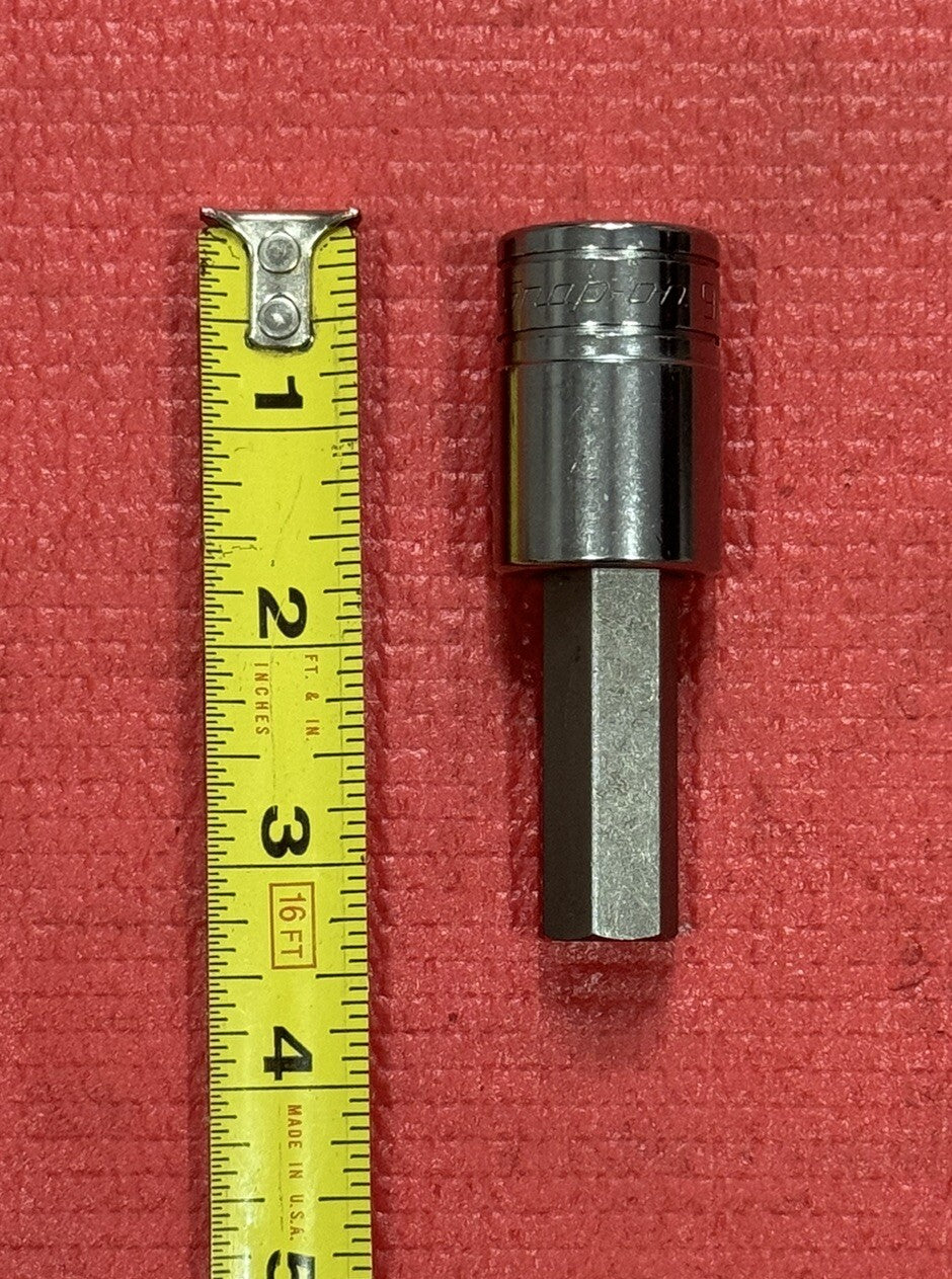 NEW Snap-On Tools SA18E 1/2" Drive SAE 9/16" Standard Hex Bit Socket Driver USA