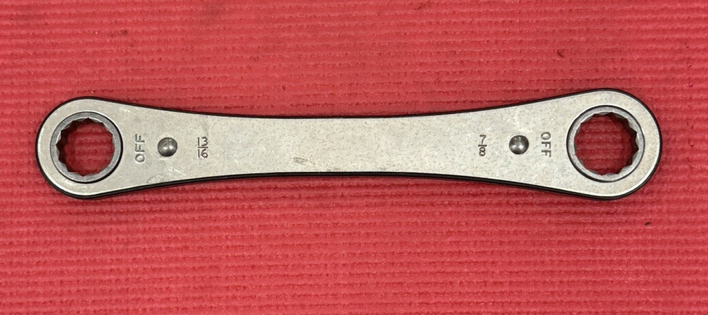 Vintage Craftsman 13/16” x 7/8” Ratcheting Box End Wrench 43685 Made in USA