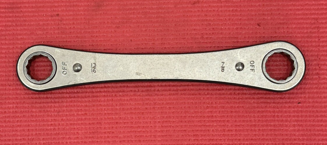 Vintage Craftsman 13/16” x 7/8” Ratcheting Box End Wrench 43685 Made in USA