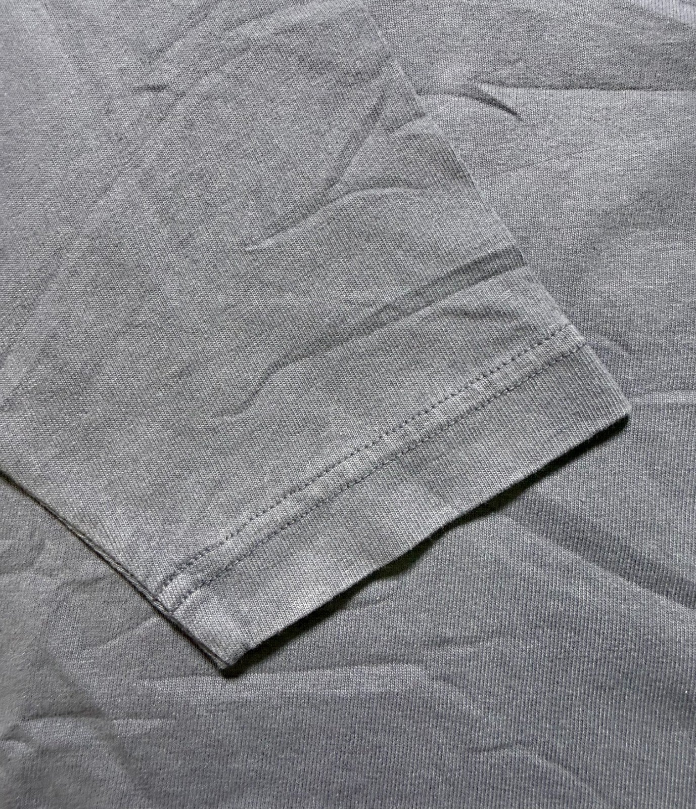Yeezy YZY Gap Long Sleeve Shirt Men's Large Gray Crew Neck Streetwear Modern