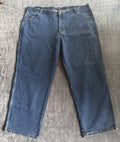Basic Editions Regular Fit Men’s 48W X 30L Denim Blue Dark Jeans Classic NWT