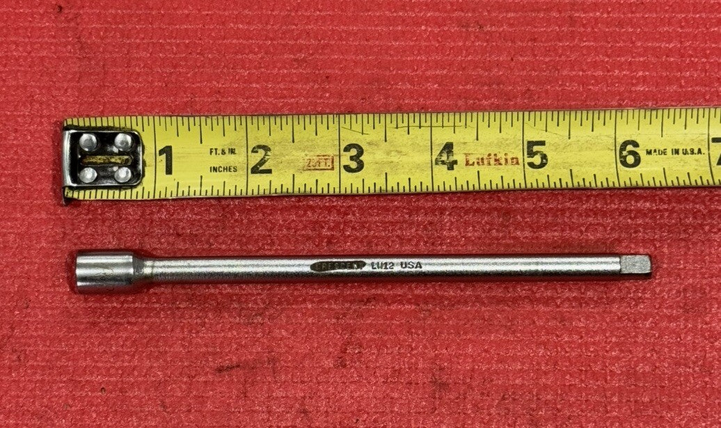 Crescent LM12 1/4" Drive 6" Socket Extension Made In USA
