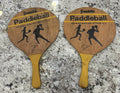 Vintage Franklin Paddleball Paddles, Yellow for Beach, Backyard, or Picnic Play