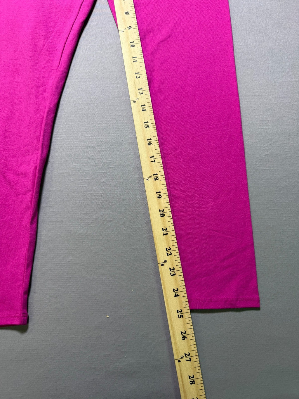 NWOT Member's Mark Leggings Girls XL 14/16 Pink Elastic Waist Pull-On Stretch