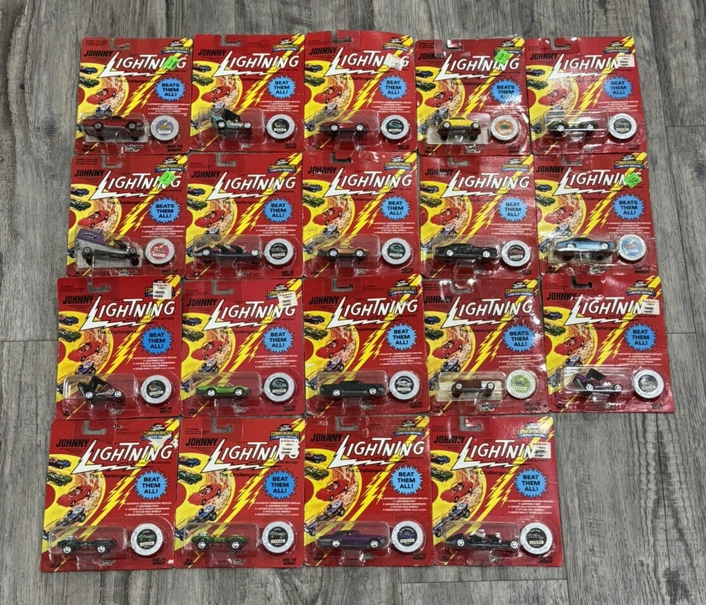 Johnny Lightning Commemorative Series NEW 1994 1995 -SET of 19Pc Limited Edition