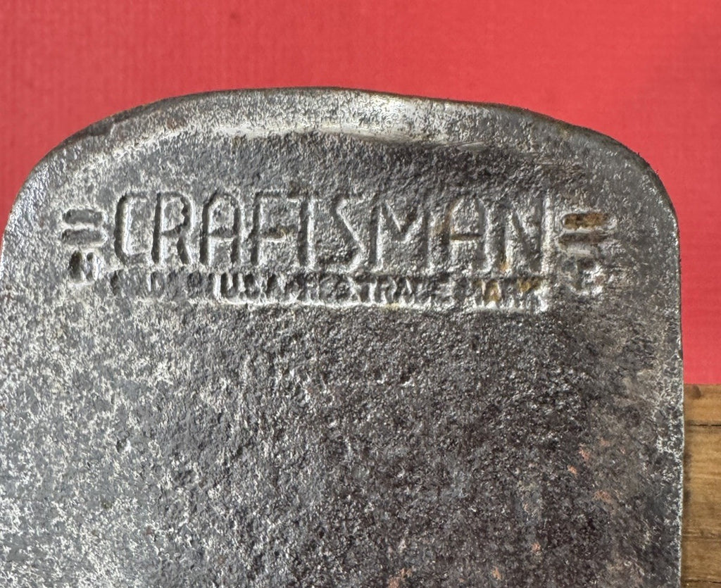Vintage Craftsman Axe Single Bit 4 lb. New Wood Handle =M= Made In USA