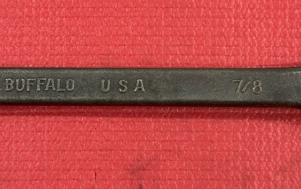 Vintage Barcalo Buffalo 13/16" X  7/8"  12 Point Double Box Wrench Made In USA