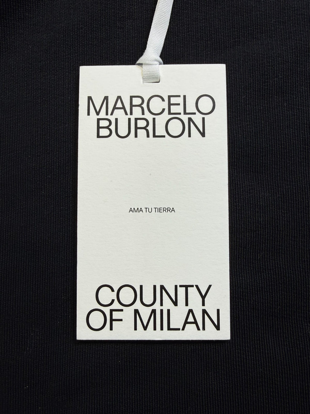 NWT Marcelo Burlon County of Milan Colorblock Cross Sweatshirt Men's Large Black
