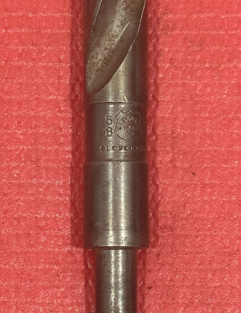 Vintage Standard Tool Co. Company 5/8" Machinist Drill Bits Made in USA