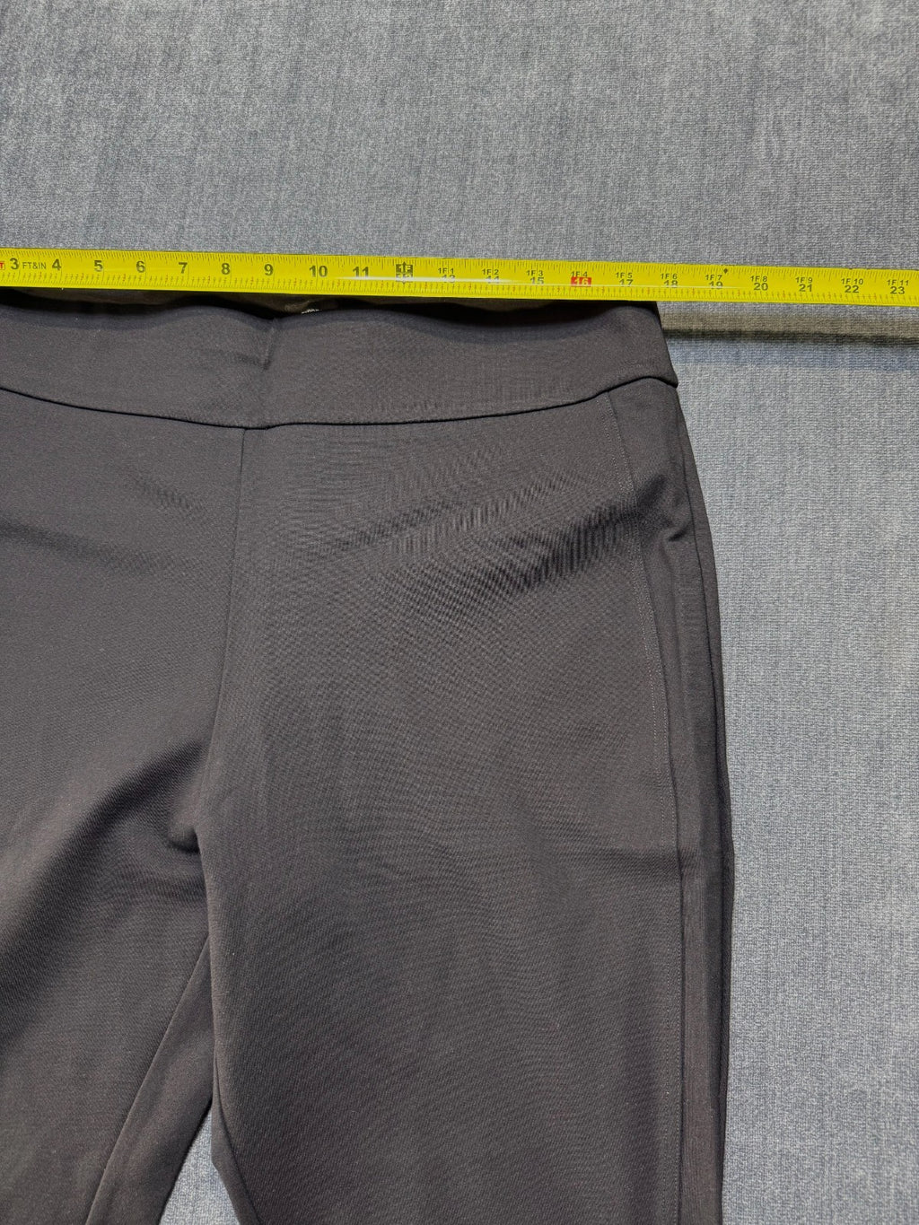 NWT Express Ponte Pants Women's XL Black Straight Leg Casual Wear Preppy Pull-On