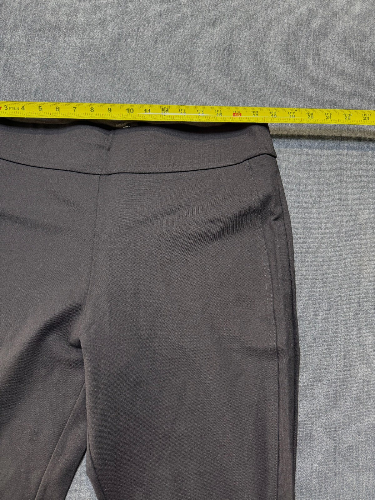 NWT Express Ponte Pants Women's XL Black Straight Leg Casual Wear Preppy Pull-On