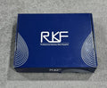 RKF WF014-8-C NEW Polished 3 Hole Two Handle Bathroom Sink Faucet W/Drain