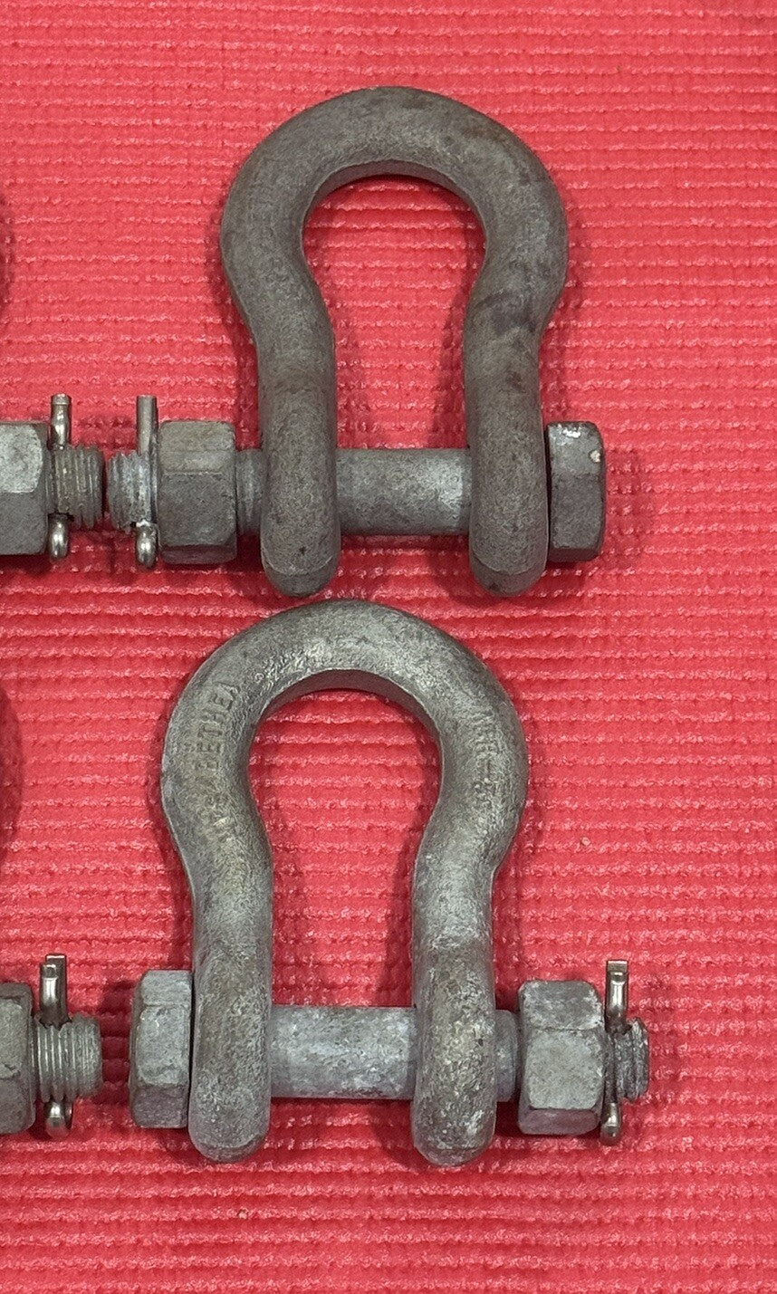 Vintage MPS/Bethea ASH-55, 4 PC Shackle Anchor Set