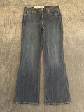 NWT Seven7 Flared Bootcut Jeans Women's 10 Blue Denim High-Rise Casual Hipster