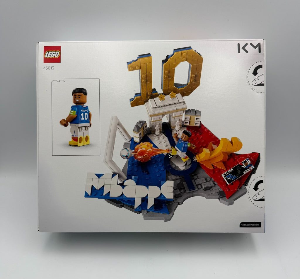 New LEGO 43013 Editions Kylian Mbappé Soccer Highlights Buildings Toy - 490 Pcs