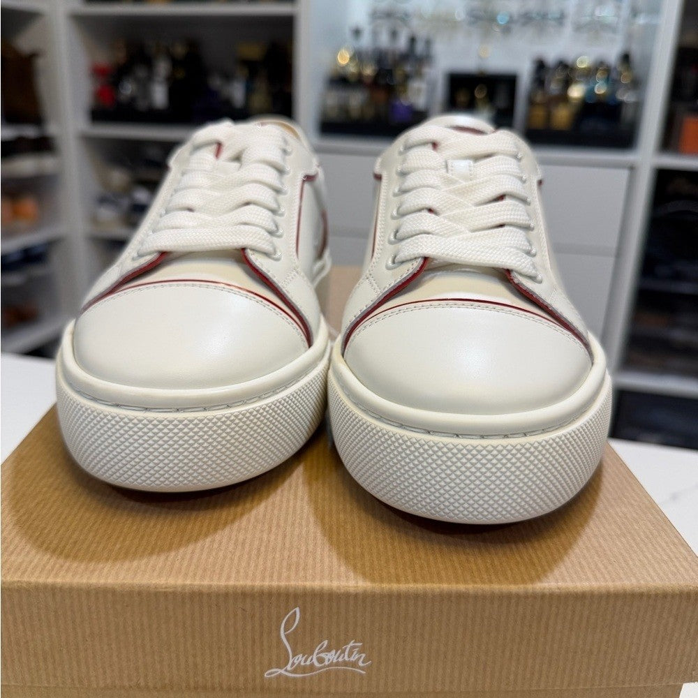 Christian Louboutin Calfskin Patent Vieirissima Flat Sneaker 34 eu / 4w