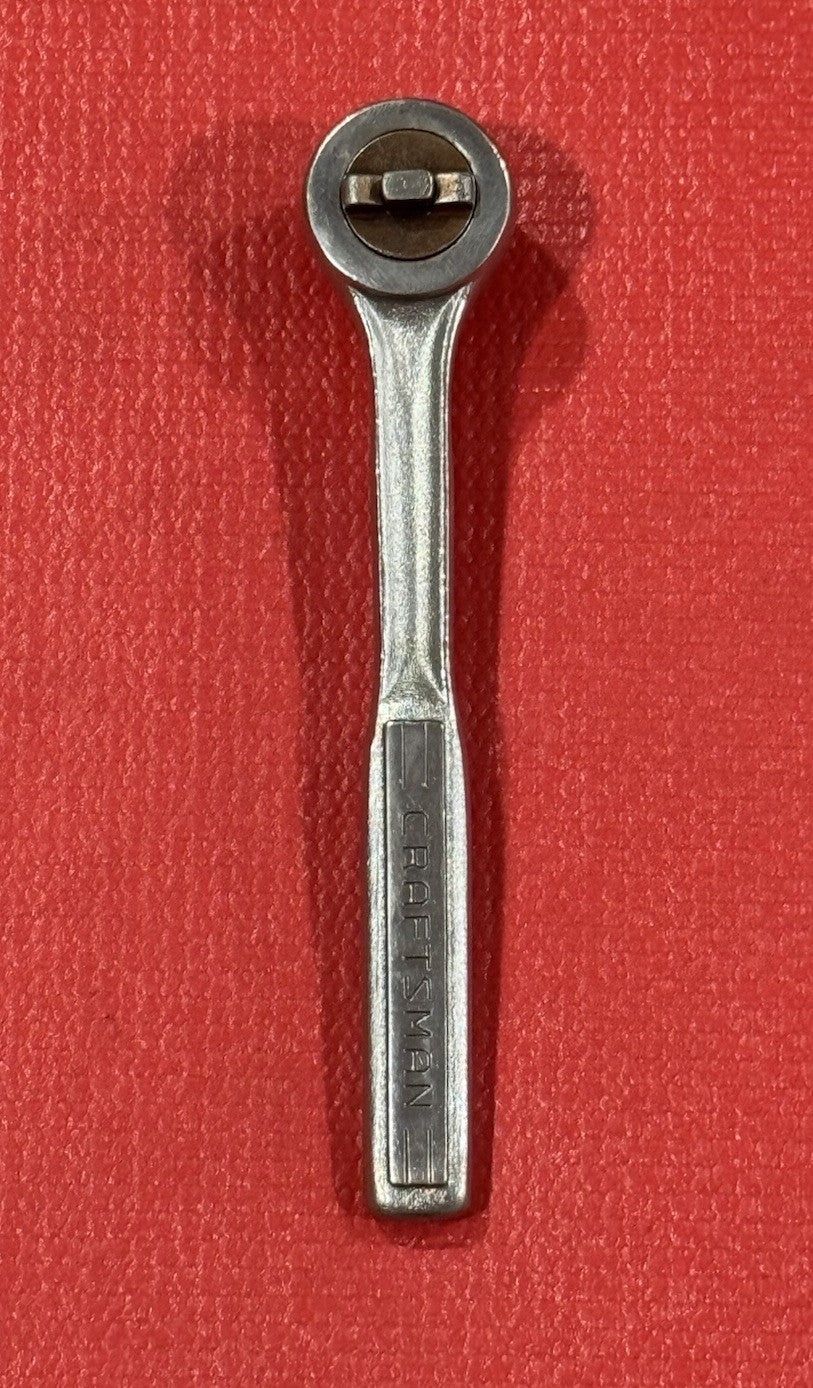 Vintage Craftsman - V- series 3/8" drive Ratchet Thumb Wheel Pat. 3467231 USA