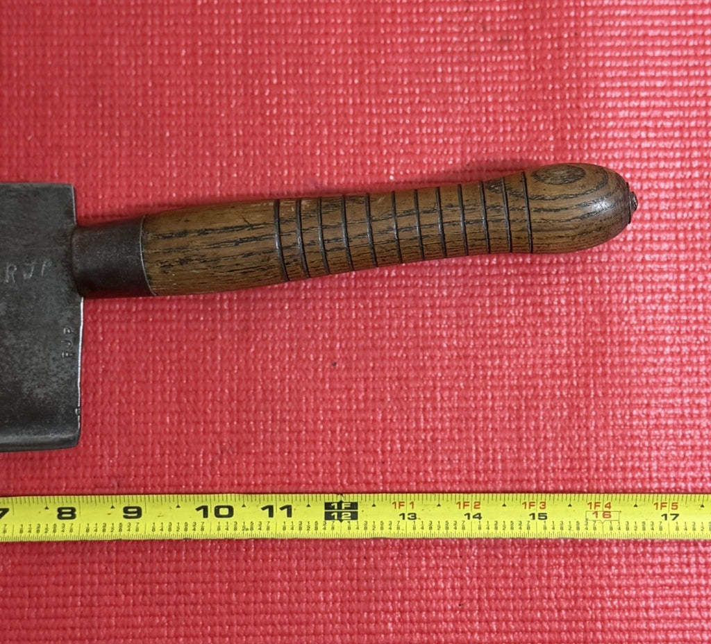 Antique Cast Steel WM. Beatty & Son Meat Cleaver 8" Blade Chester PA.