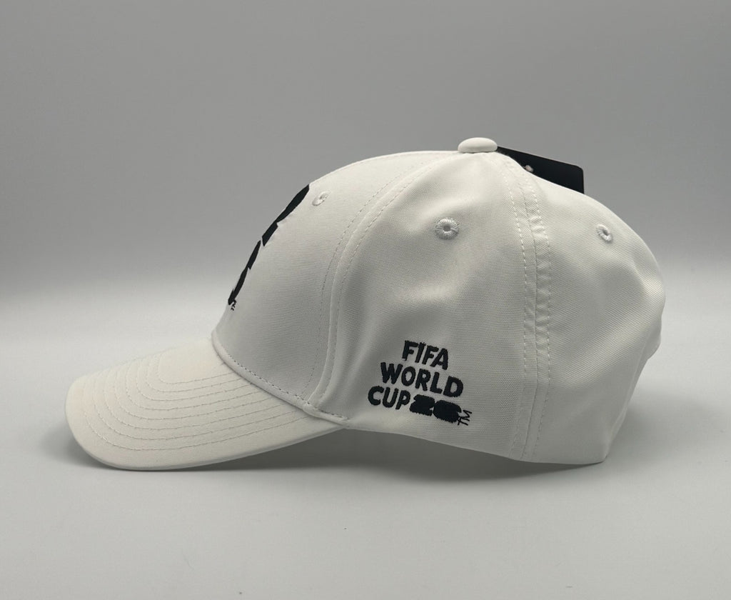 Licensed FIFA World Cup 2026 Soccer Hat Men White Sports Flex Fit Cap New