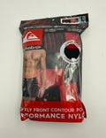 Quiksilver Mesh Boxer Brief Men's Large Red/Black Performance Underwear 4-Pack