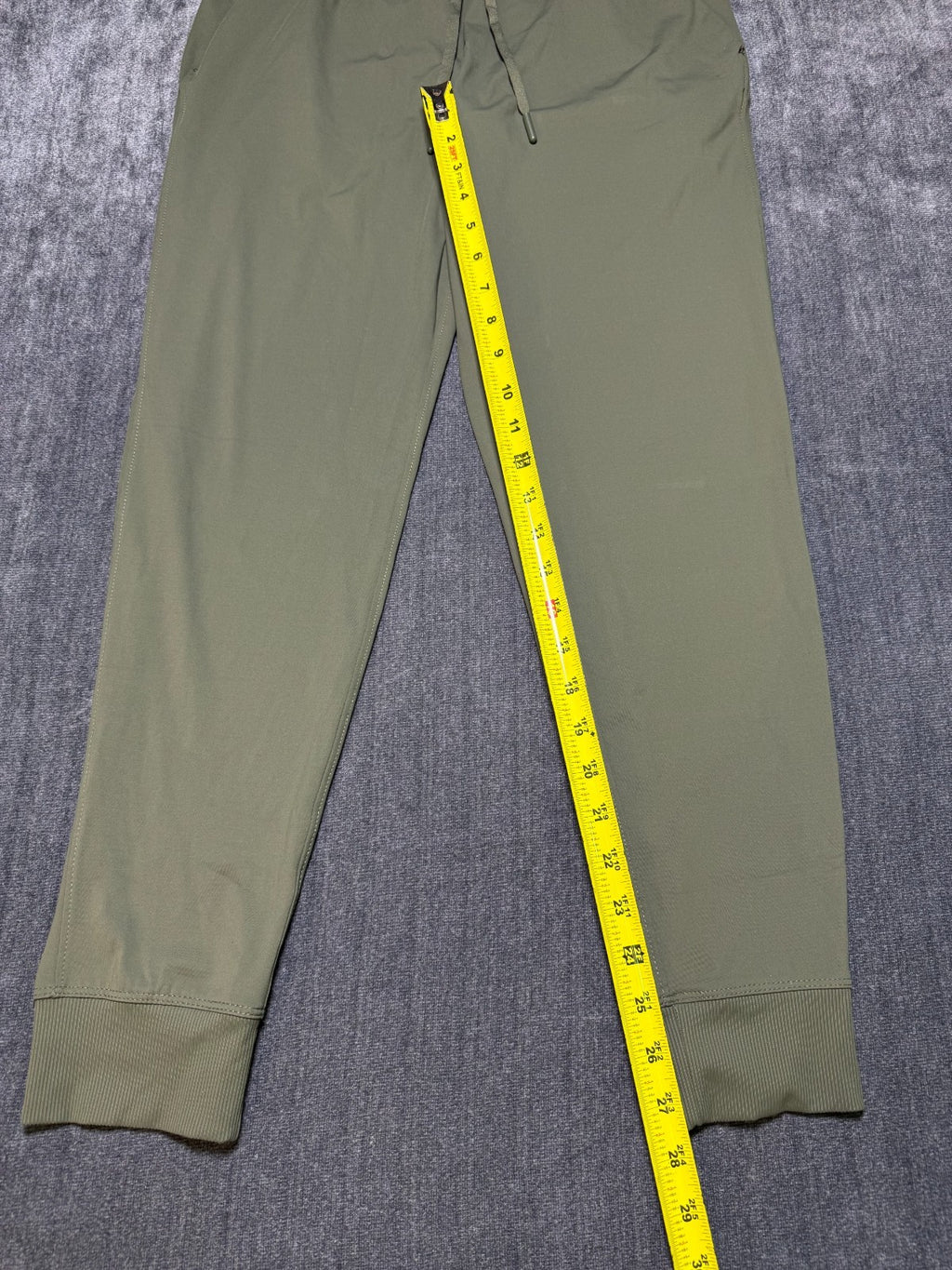 NWT Member's Mark Jogger Pants Women's XS Green Elastic Waist Drawstring Pull-On