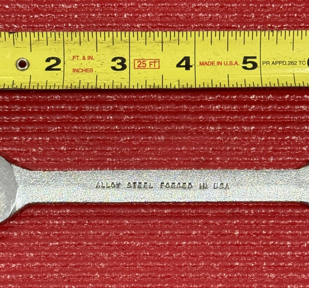 Vintage New Britain Tools NDF-18, SAE 1/2” x 9/16” Open End Wrench Made in USA