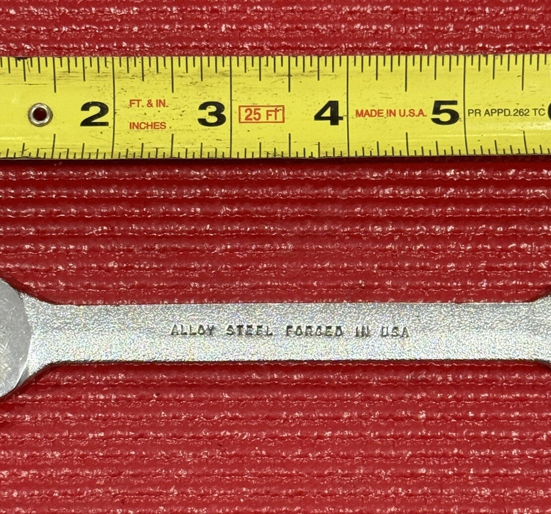 Vintage New Britain Tools NDF-18, SAE 1/2” x 9/16” Open End Wrench Made in USA