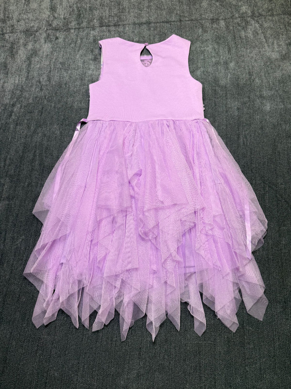 NWT Zunie Occasion Dress Girls Small (6/6X) Purple Sequin-Embellished Sleeveless