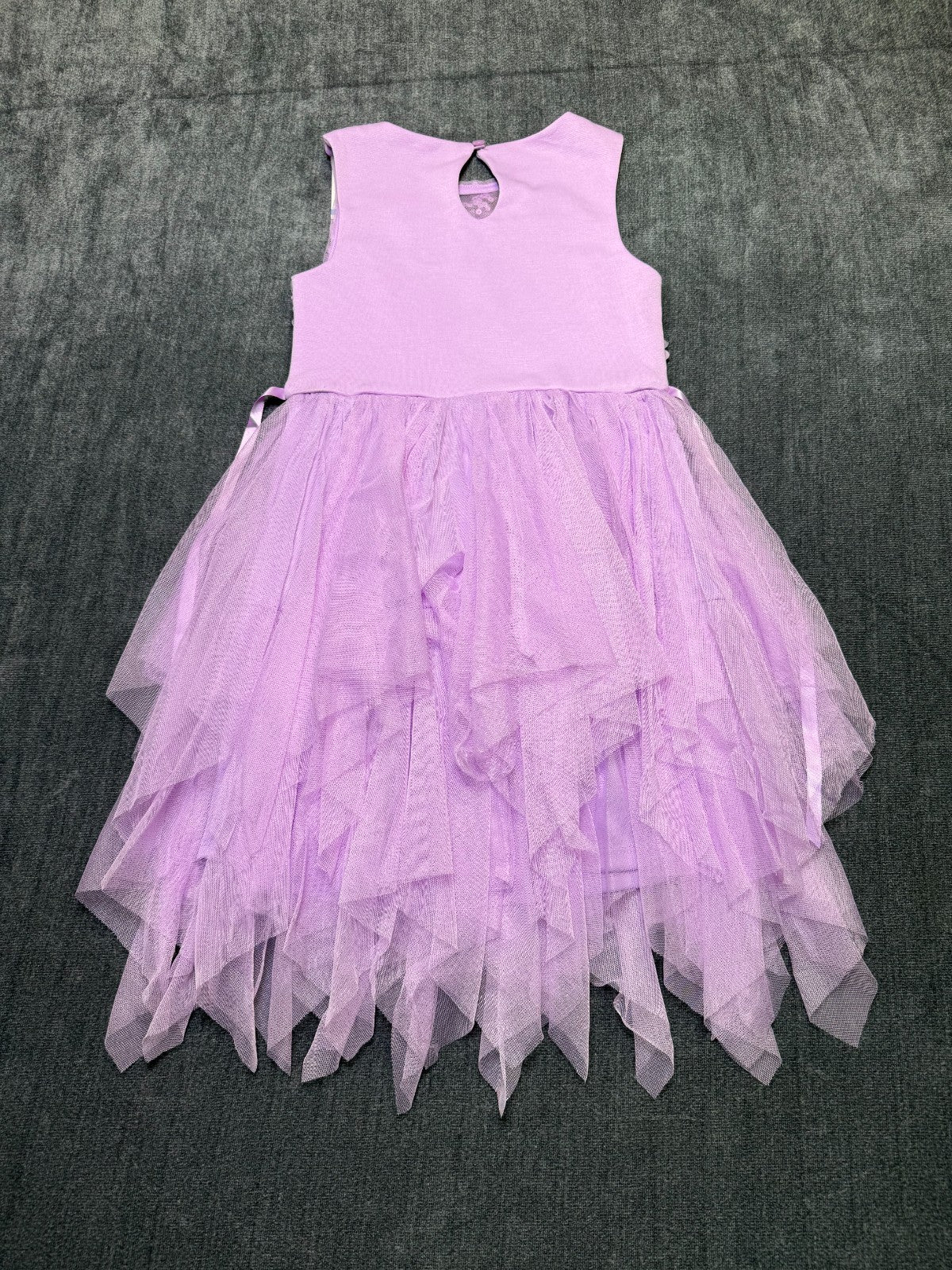 NWT Zunie Occasion Dress Girls Small (6/6X) Purple Sequin-Embellished Sleeveless