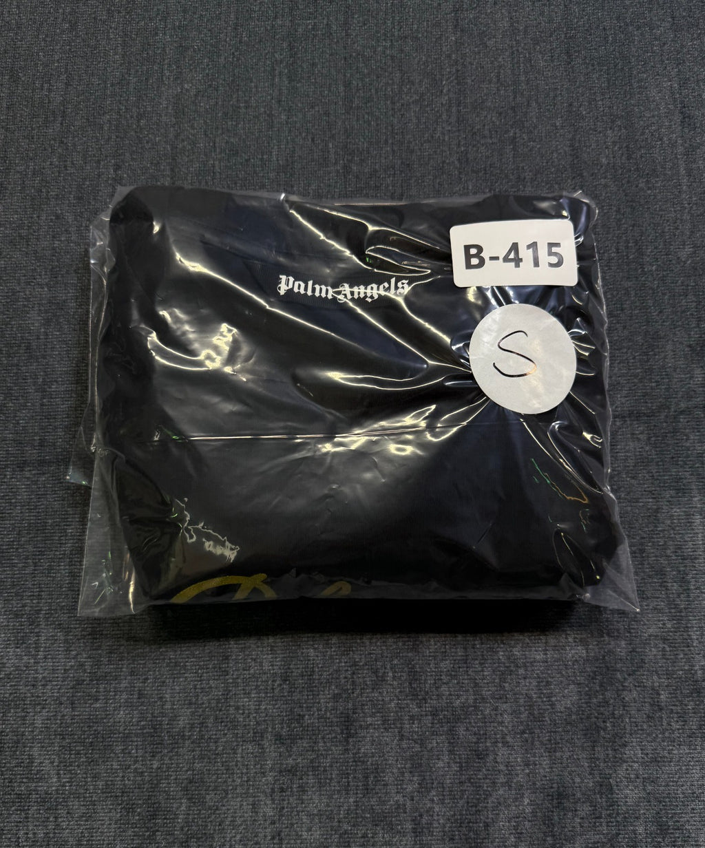 Palm Angels Palm Paris Over T-Shirt Men's Small Black Graphic Print Summer