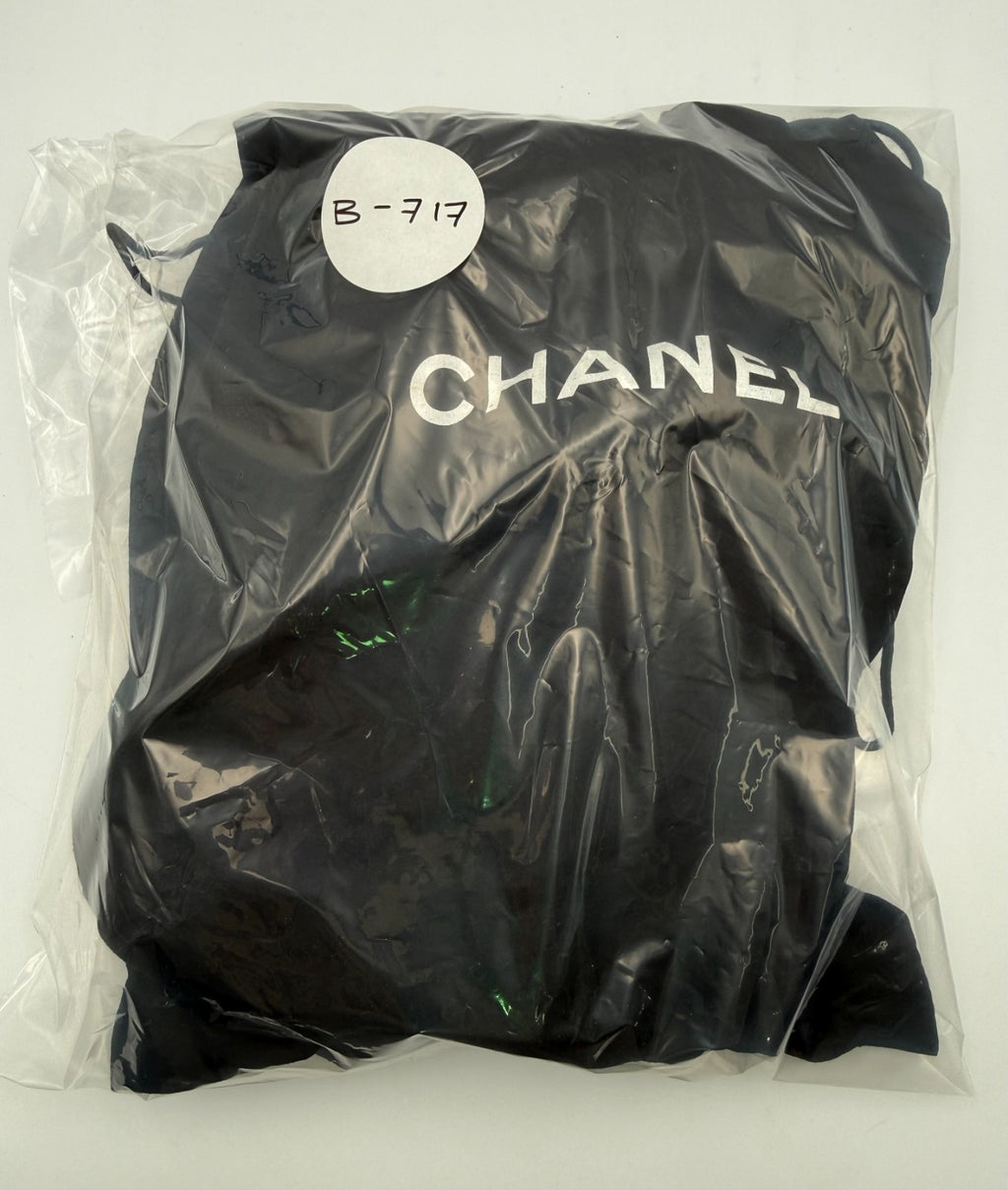 Chanel Shoulder Bag Boy Medium Navy Blue Denim Tweed Streetwear Authentic
