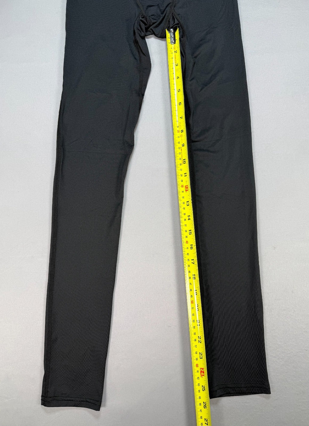 Champion Compression Leggings Men's XL Black Logo Waistband Stretch Athleisure