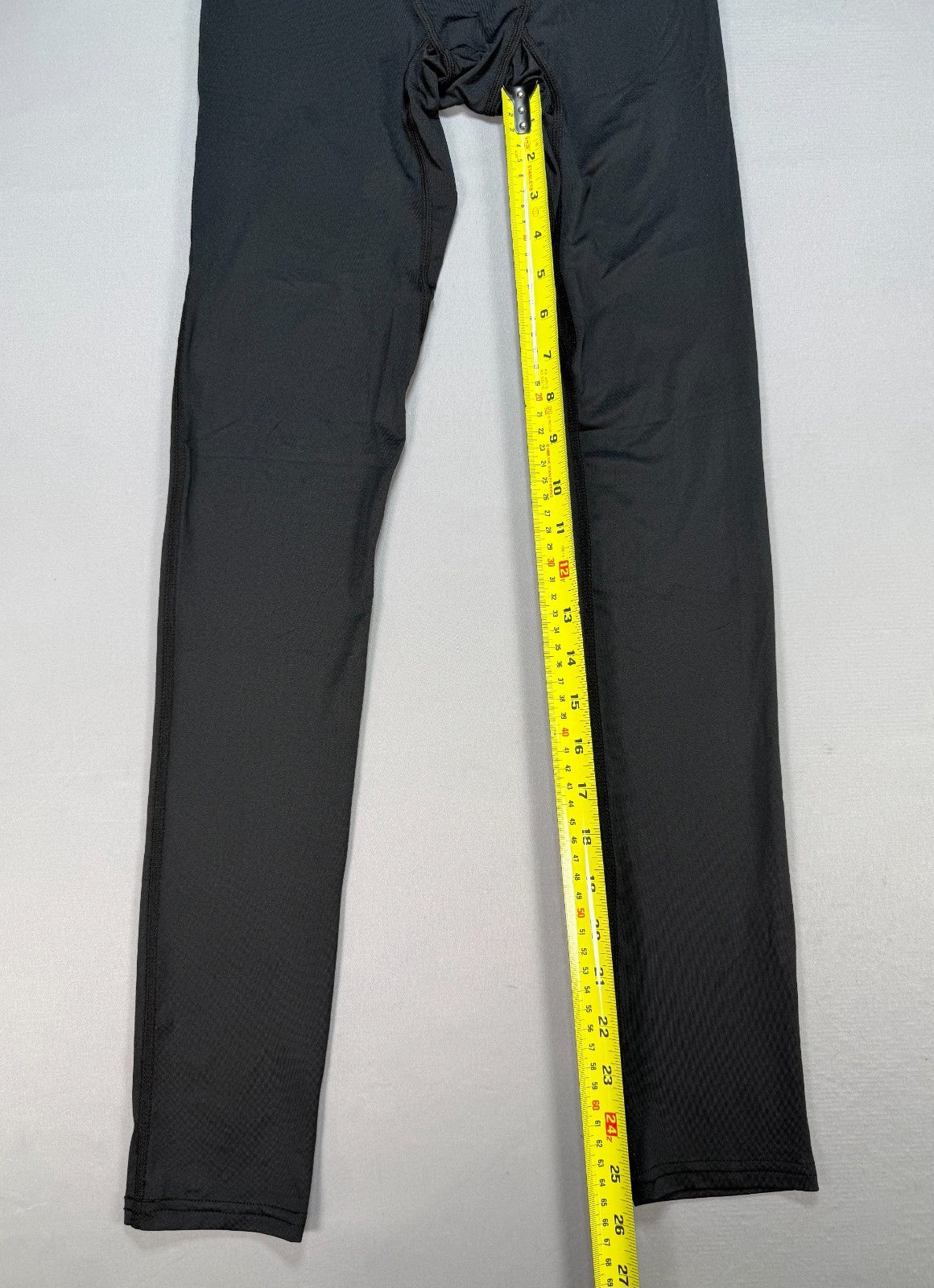 Champion Compression Leggings Men's XL Black Logo Waistband Stretch Athleisure