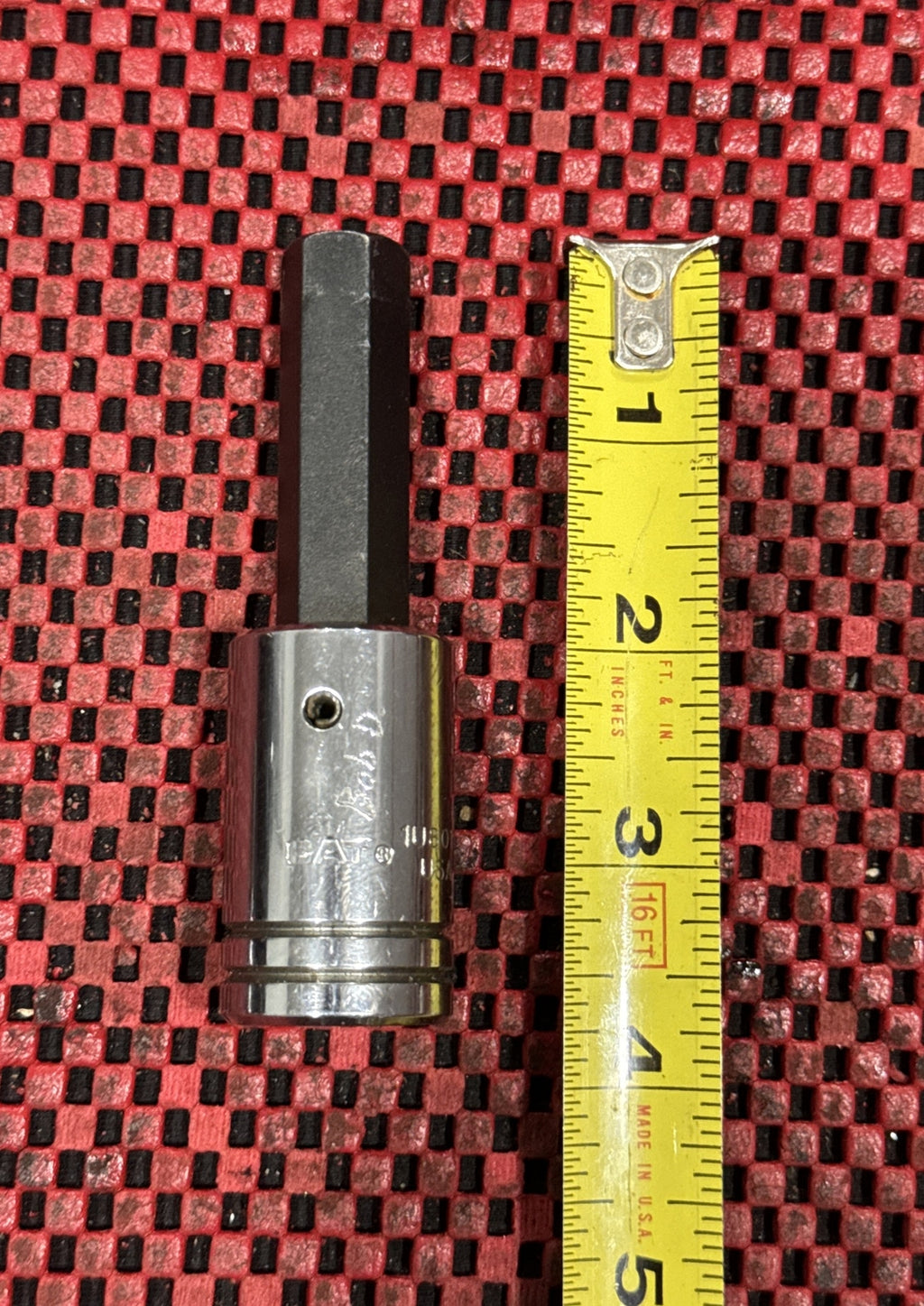 CATERPILLAR Tools 1U8019 1/2” Drive Hex Drive Socket 14mm Made In USA S3
