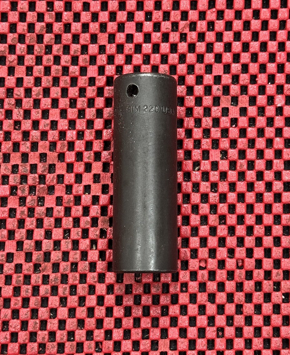 Snap-on Tools SIM220 11/16in 1/2" Drive Black Deep Impact Socket Made In USA N4
