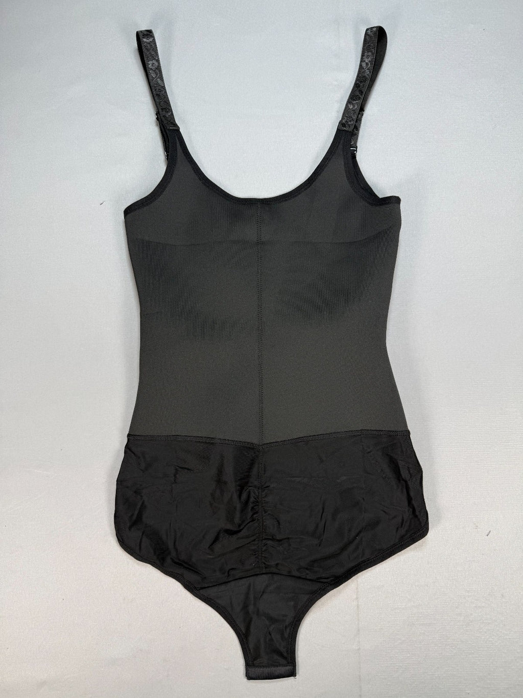 Women's Body Shapewear Bodysuit Black Corset Thong Tummy Control Waist Trainer