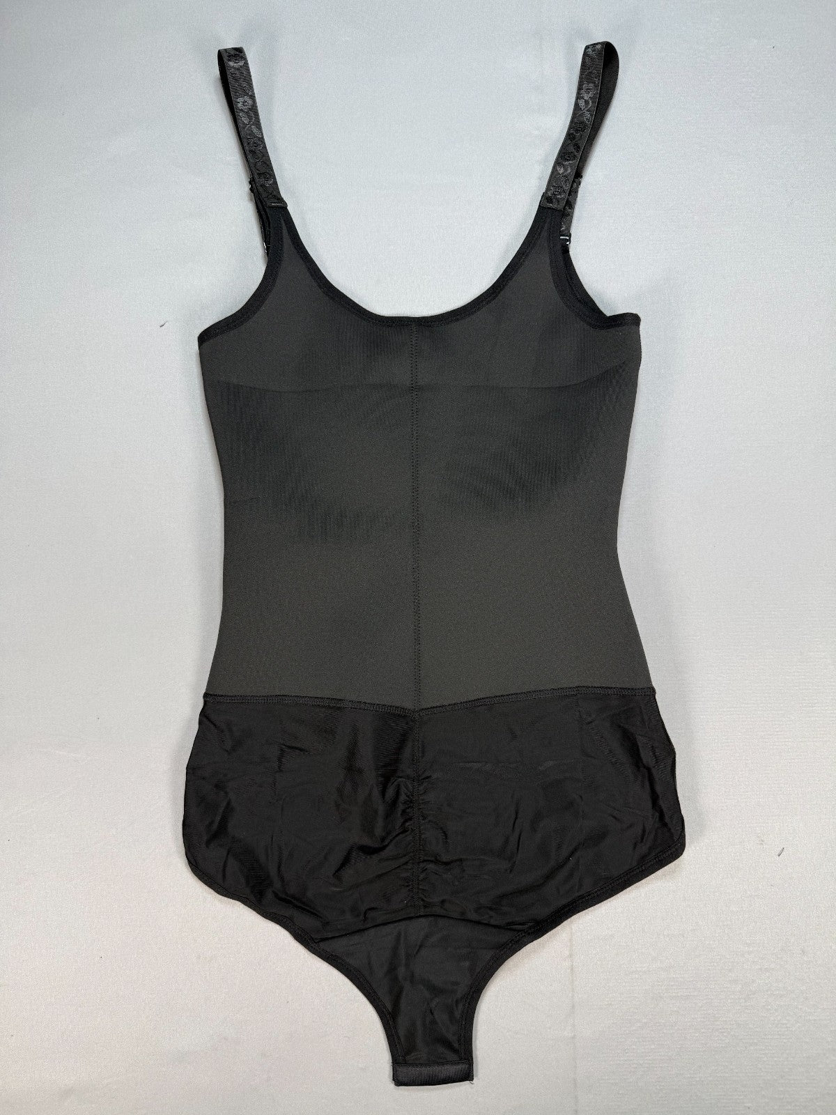 Women's Body Shapewear Bodysuit Black Corset Thong Tummy Control Waist Trainer