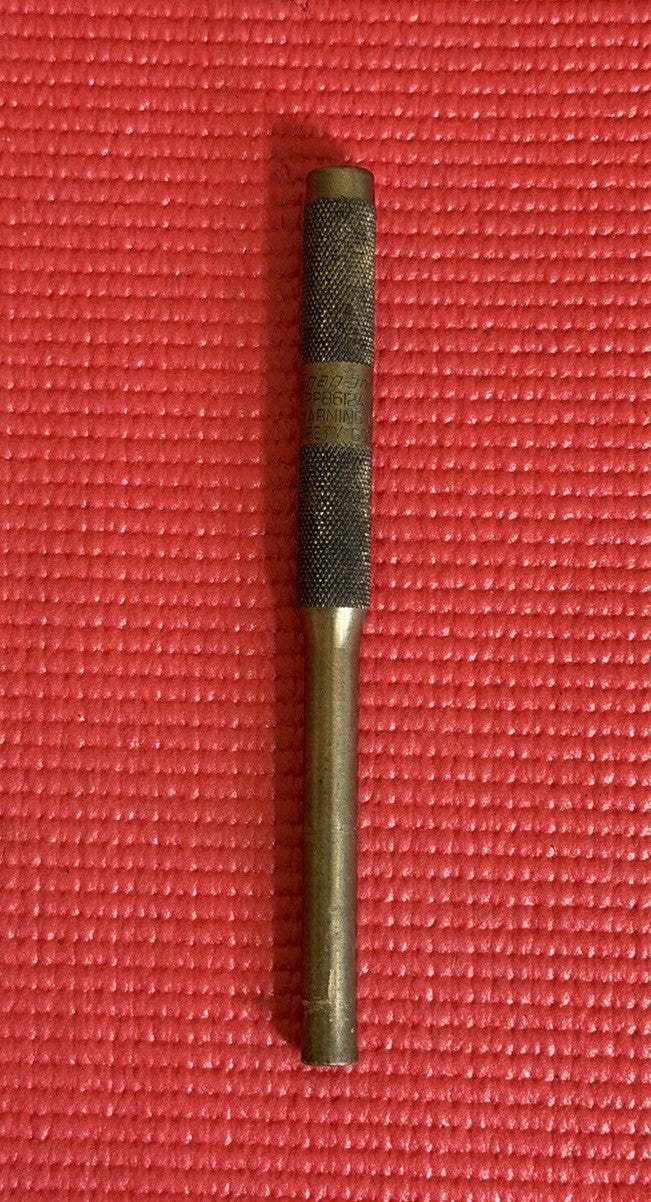 Snap On Tools PPB612A 6" Length 3/8" Bronze Pin Punch tool Made In Usa