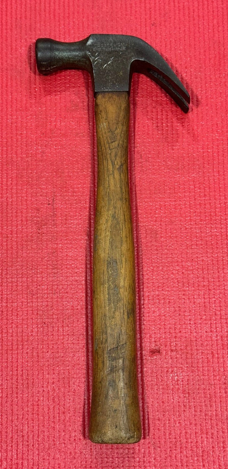 Vintage Craftsman 20 oz Claw Hammer Professional Mechanic W/Og Handle USA