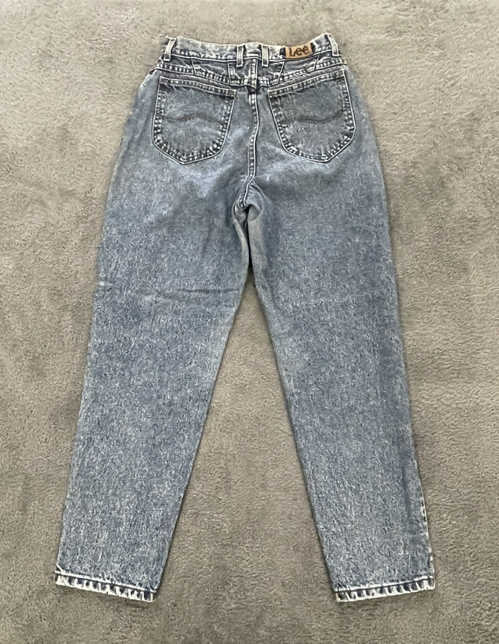 Lee jeans Denim Womens Size 12M Regular Fit Blue Jeans 29-1/2"X30-1/4"