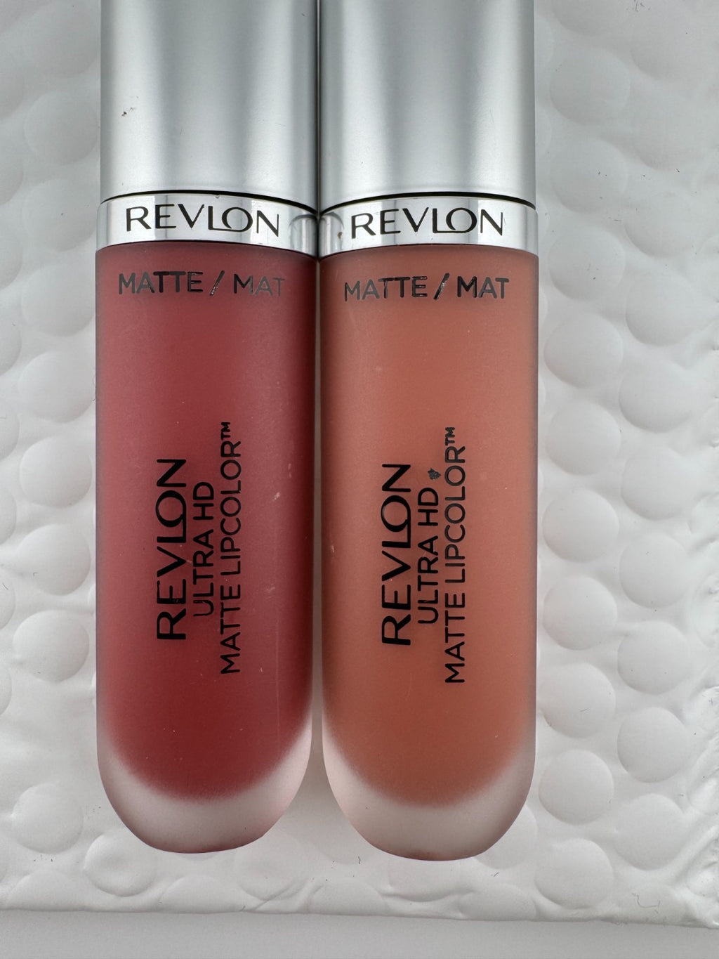 NEW Revlon Ultra HD Matte Lipcolor Womens Lightweight Liquid Lipstick - Set of 2