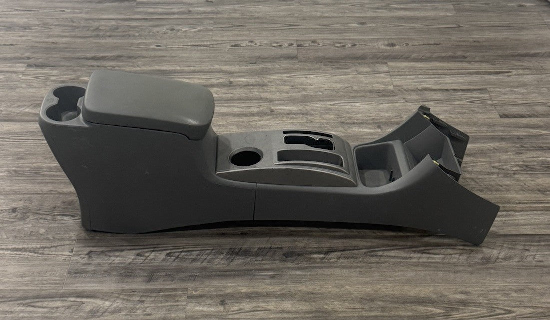 2005-09 TOYOTA TACOMA OEM FLOOR CENTER CONSOLE ASSEMBLY W/ TRIM LID GRAY GENUINE