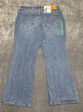 NWT Seven7 Bootcut Jeans Women's 18W Blue Denim Medium Wash High Rise Hipster