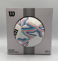 New Wilson Pentagon Pro Soccer Ball Pastel Purple Blue Training Football-Size 3
