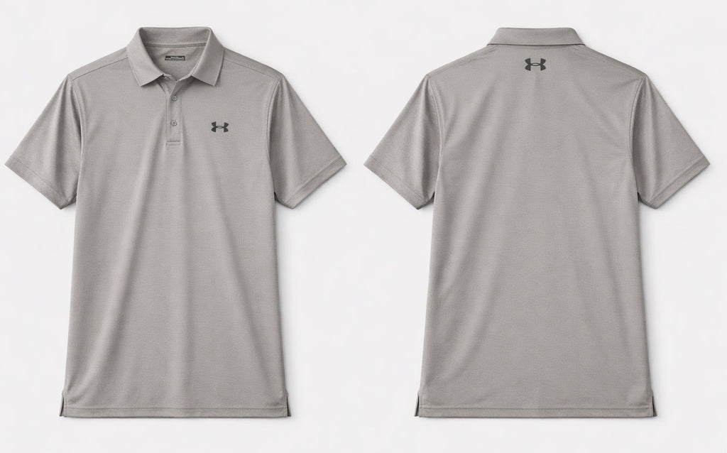 Under Armour Men's Tech Graphite Gray Polo Shirt CHOOSE YOUR SIZE! | NEW