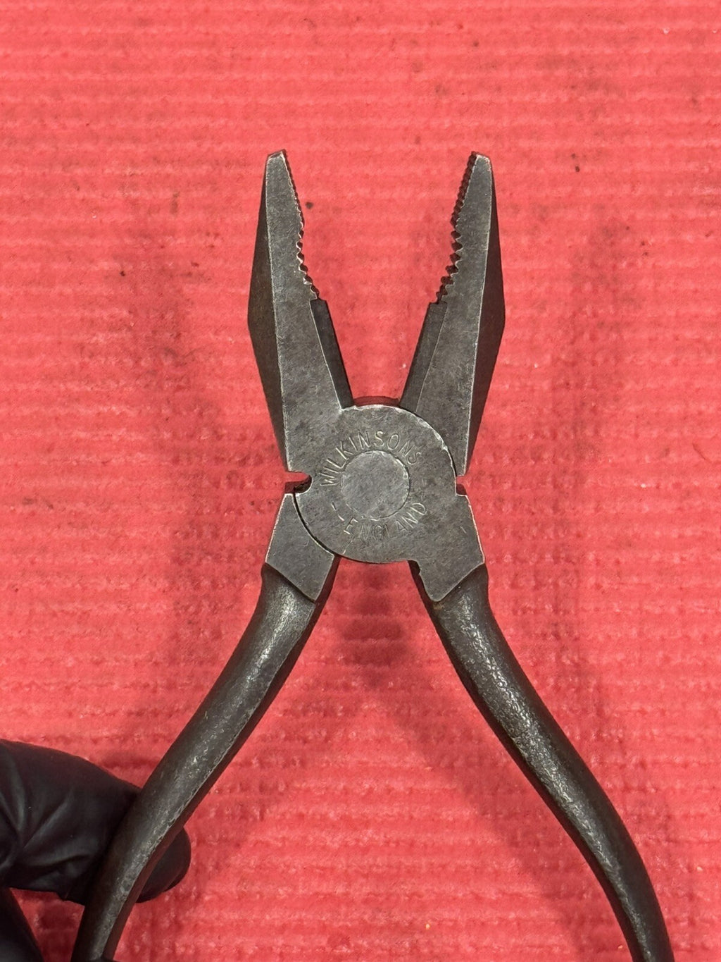 Vintage WILKINSONS 7" Linemans Pliers Made in England Very Rare Only One On eBay