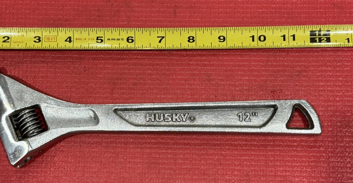 Husky Double Speed 12” Adjustable Wrench 300mm Crescent Wrench