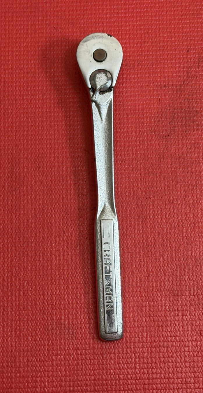 Vintage Craftsman V-44975 V Series 1/2" Ratchet With Oil Port Made In USA