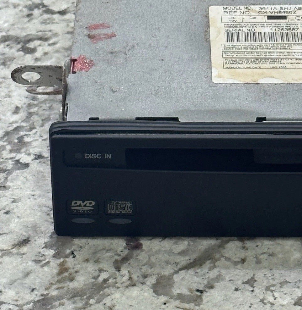 2005-2010 Honda Odyssey OEM CD DVD Player Entertainment Video 3911A-SHJ-A800