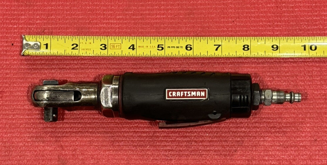 Vintage Craftsman Tools 9 19931, 3/8" Drive Mini Air Ratchet Wrench